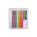Набор маркеров меловых ZIG Postchalk Wet-Wipe Neon от Kuretake [8 цветов; 6мм]