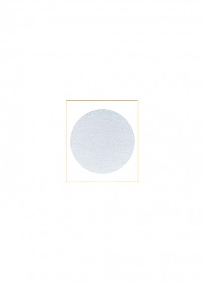 Сикиси малого формата белый с серебряным кругом от Sugiura [121×136мм; 1 лист] / BE56