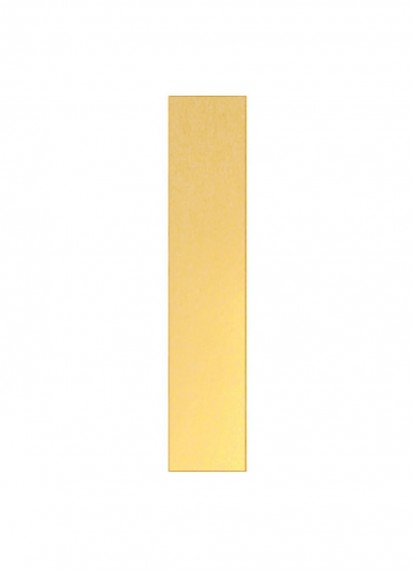 Тандзаку широкий Kinsenshi золотой от Sugiura [75×363мм; 1 лист]