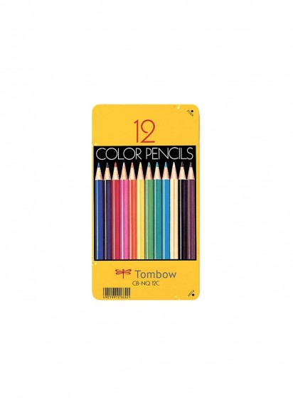 Набор цветных карандашей Color Pencil NQ от Tombow [кейс; 12 цветов]