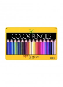 Набор цветных карандашей Color Pencil NQ от Tombow [кейс; 36 цветов]
