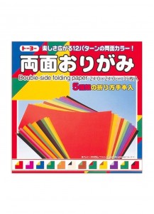 Бумага для оригами Ryōmen Origami от Toyo [240×240мм; 11 цветов: 35 листов]