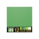 Бумага для оригами Tant 12 Color зеленых оттенков от Toyo [350×350мм; 12 цветов: 12 листов]