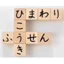 Набор деревянных кубиков для изучения японской азбуки хирагана